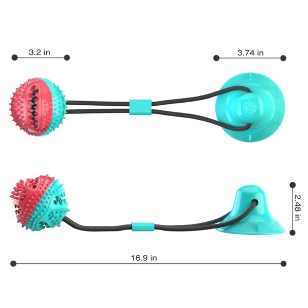 Silicone Suction Cup Push Tug Toy - Image 2