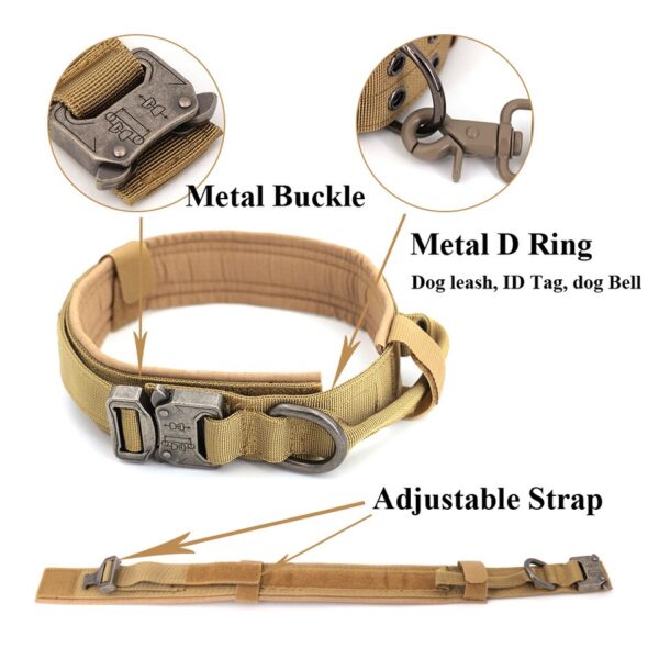 Tactical Dog Training Collar and Leash Set for All Dogs - Image 5