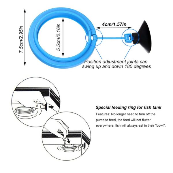 Aquarium Fish Feeding Ring - Image 4