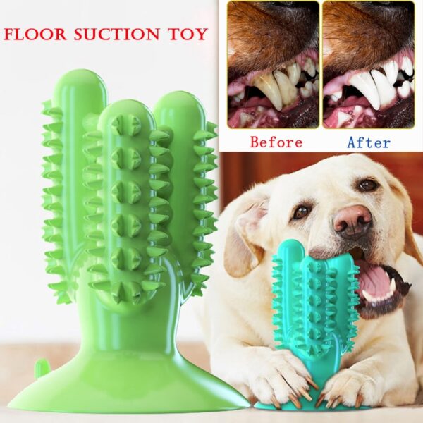 NEW Dog Toothbrush Toy