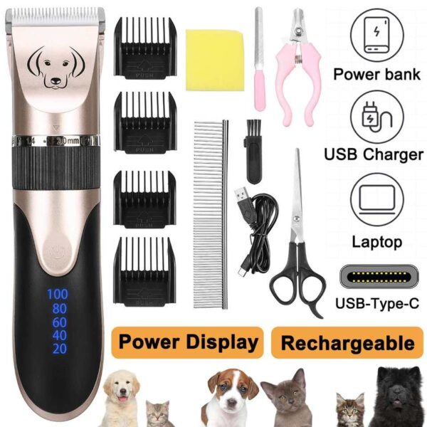 Rechargeable Dog Clipper