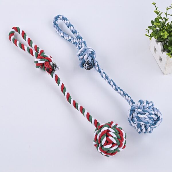 Hand Pull Cotton Rope Dog Knot Toy