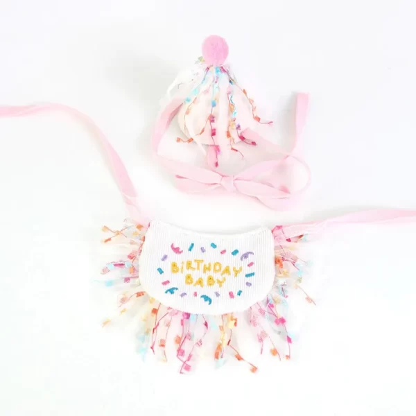 Pet Birthday Bandana and Hats Set Dog  or Cat Birthday - Image 7