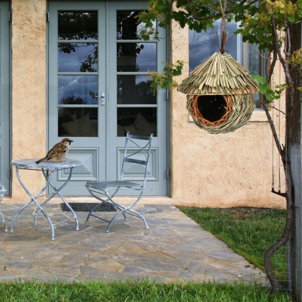 Hand Woven Hummingbird House - Image 5