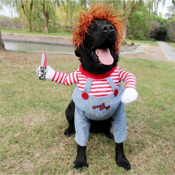 Chucky Doll Halloween Dog Costume - Image 6