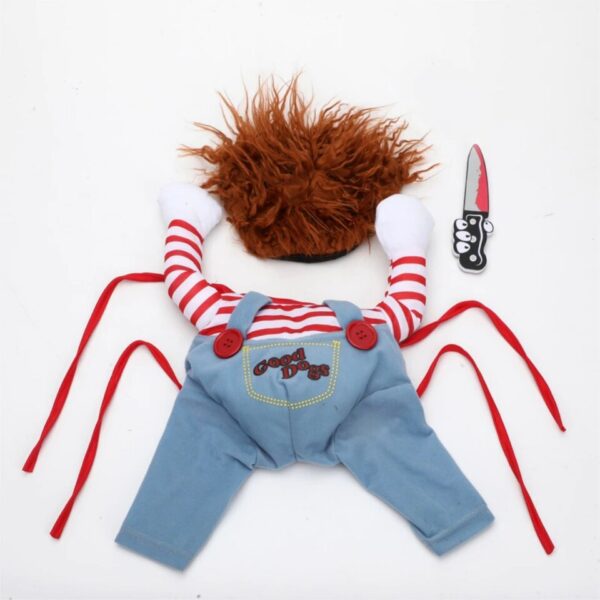 Chucky Doll Halloween Dog Costume - Image 5