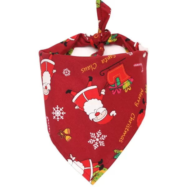 Christmas Triangle Dog and Cat Scarf - Image 6