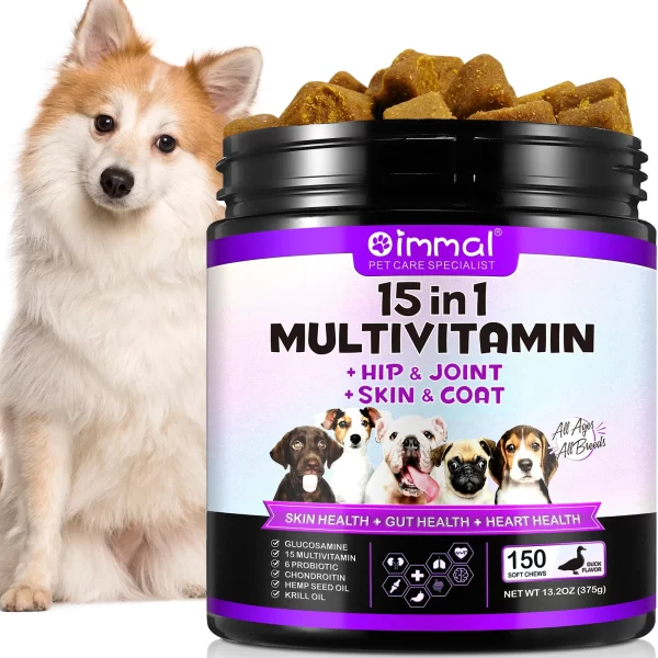 15 in 1 Dog Multivitamin Supplements dog food treats - Image 6