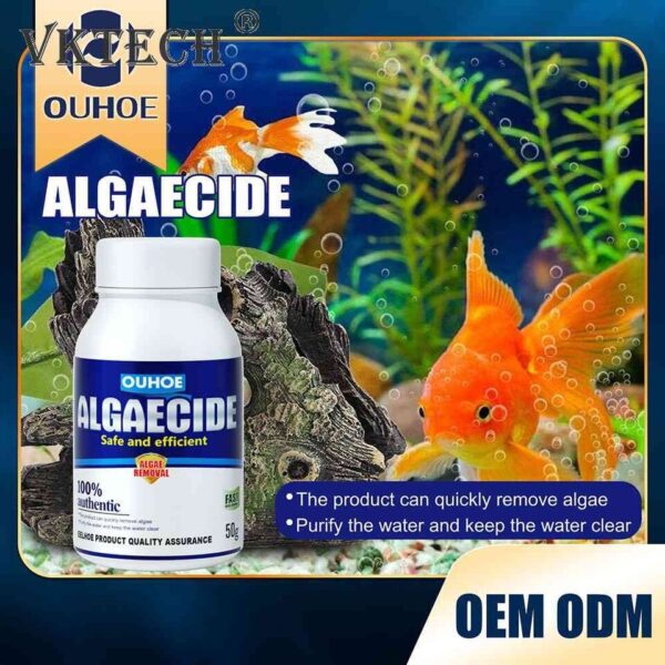 Aquarium Algaecide - 50g Water Algae Control and Moss Remover for Fish Tanks - Image 6