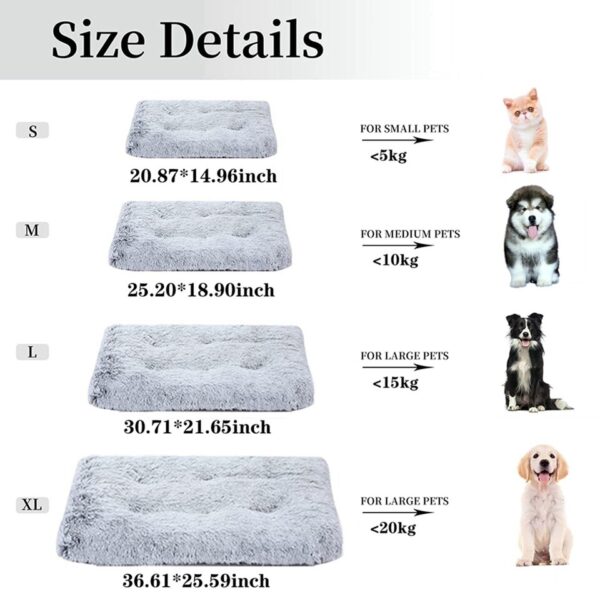 Plush Dog Bed - Image 8