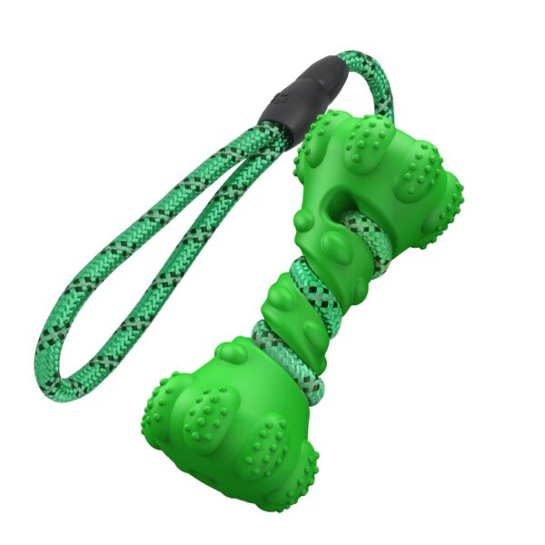 Interactive Rubber Dumbbell Chew Toys - Image 5