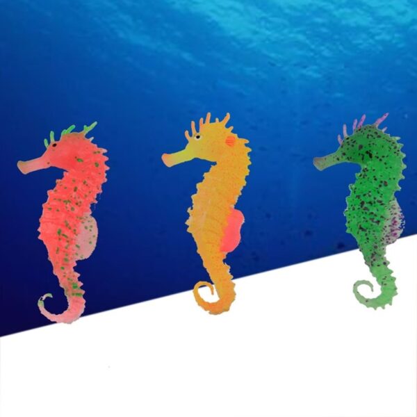 Luminous Underwater Seahorse Ornaments - Image 3