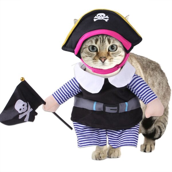 Pirate Suit Cat Costume