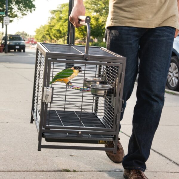 Portable Metal Bird Cage - Image 4